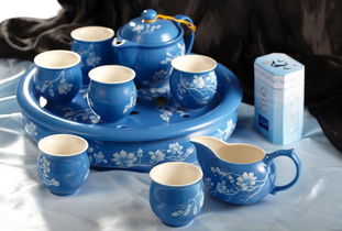 藍(lán)韻匠心，禮遇非凡 高檔藍(lán)釉陶瓷茶具禮盒的品鑒與饋贈之道